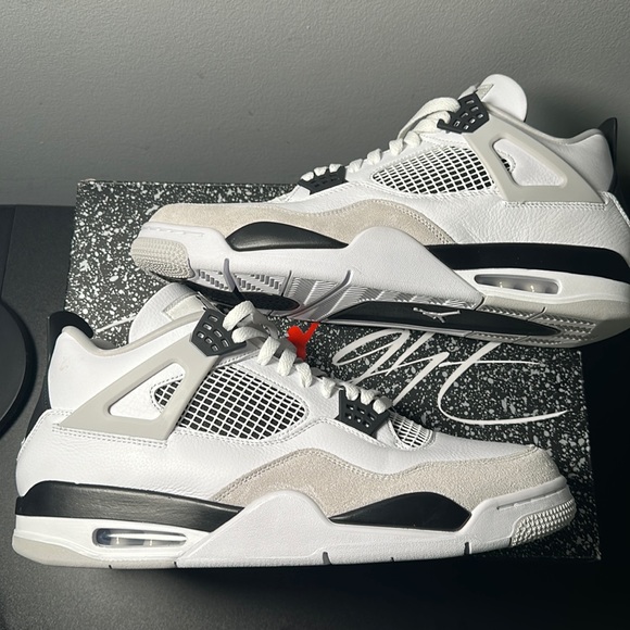 Jordan 4 military black size 14 - Picture 1 of 9